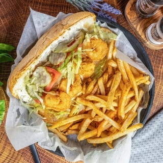 Fried Shrimp Po Boy